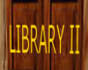 NEON LIBRARY SIGN