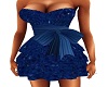 Blue Sequin Party Dress