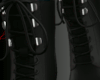 Black Lace Boots