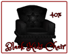 [BM]BLACK KIDS CHAIR 40%