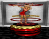 Dance Rings-Red & Gold
