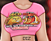 !!D Taco & Hotdog Pink