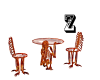 inferno table&chairs