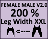 Leg Scaler 200% XXL V2.0
