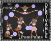 Cheer PomPoms 10Poses