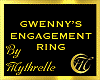 GWENNY'S ENGAGEMENT RING