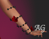 Ruby Red Rose Arm Set V2