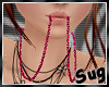 {S} Pink Mouth Chain