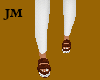 Brown Fur Sandals