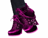 {DJ} Pink Buckle Boots