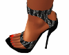 Sexy Black Srudded Heels