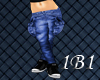 1B1 Blue Skinny jeans