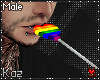 H Gay Pride Lolliepop M