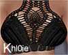 K black crochet top