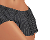 Black Lined Office Skirt