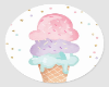 Cloudy Pink Ice Cream