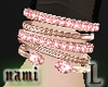 Lilly L Bracelets Pink D