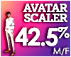 AVATAR SCALER 42.5%