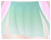 SK| Mint Fishnet Skirt