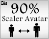 Scaler Avatar 90%