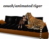 Couch/Animated tiger