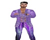 lilac multi party suit