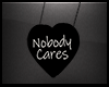Nobody Cares Heart Purse