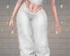 KTN White Cargo Pant LLT