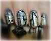 CRACKLED SILVER N BLU