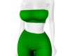 green pants set