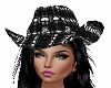 Black Lace Cowgirl Hat
