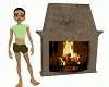 Fire place animated