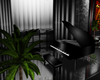 Shiny Black Radio Piano