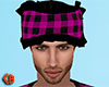 Pink Sleep Mask Plaid M