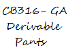 GA Derivable Pants