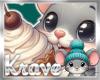 ICE CREAM MOUSE STICKER