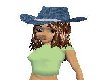 Blue Jean Cowgirl Hat