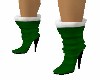 GREEN X-MAS BOOTS
