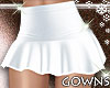 Mini Skirt White M