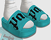 Palm Blue Slides