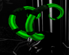 Green Demon Horns