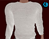 White Sweater PJ Shirt M