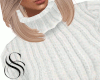 S&S Wh. Crop Sweater
