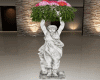 Statue With Flowers