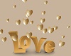 LOVE and Hearts Gold