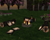 Spring Garden Campfire