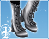 Promenade Boots - Silver