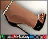 !M! Holiday heels blk