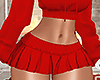 LLT Red Mini Skirt