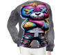 Graphic Color SweatShirt